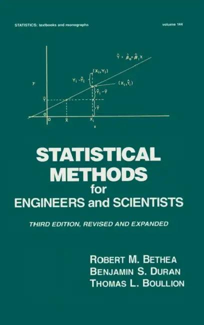 Statistical Methods for Engineers and Scientists (English, Robert M. Bethea)