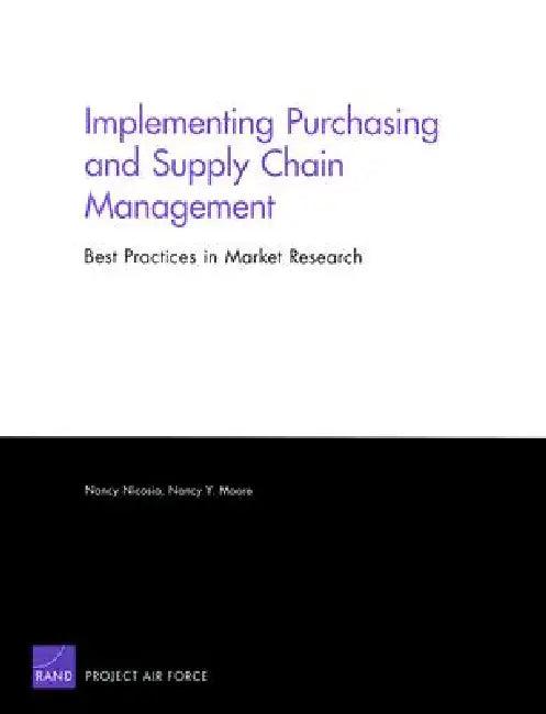 Implementing Purchasing and Supply Chain Management (English, Nancy Nicosia | Nancy Y. Moore)