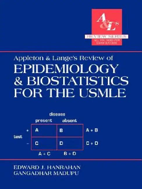 Appleton & Lange's Review of Epidemiology & Biostatistics for the USMLE (English, Edward J. Hanrahan | Gangadhur Madupu)