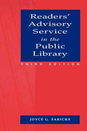 Readers' Advisory Service in the Public Library (English, Joyce G. Saricks)