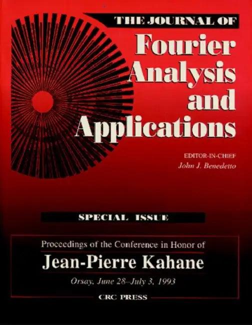 Journal of Fourier Analysis and Applications Special Issue (English, John J. Benedetto)