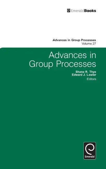 Advances in Group Processes (English, Edward J. Lawler | Shane R. Thye)