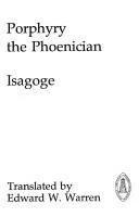 Isagoge (English, Porphyry the Phoenician)