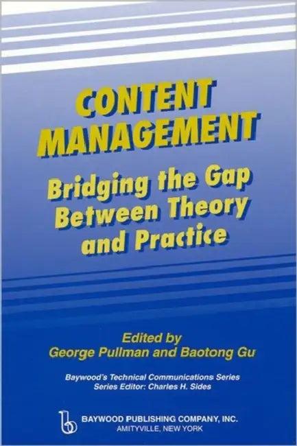 Content Management (English, George Pullman | Gu Baotung)