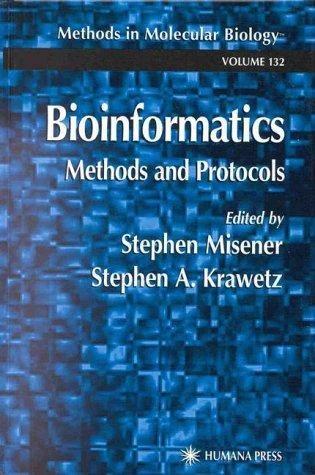 Bioinformatics Methods and Protocols (English, Stephen Misener | Stephen a. Krawetz)