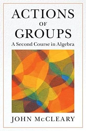 Actions of Groups (English, John McCleary)