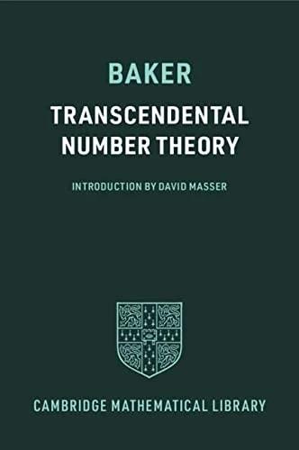 Transcendental Number Theory (English, Alan Baker | David Masser)