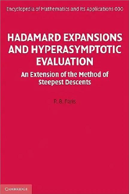 Hadamard Expansions and Hyperasymptotic Evaluation (English, R. B. Paris)