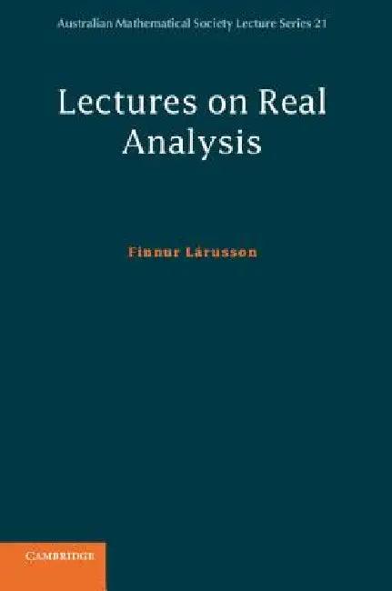Lectures on Real Analysis (English, Finnur Lárusson)