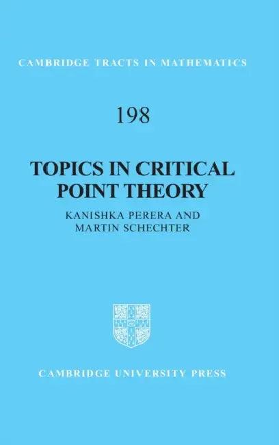Topics in Critical Point Theory (English, Kanishka Perera | Martin Schechter)