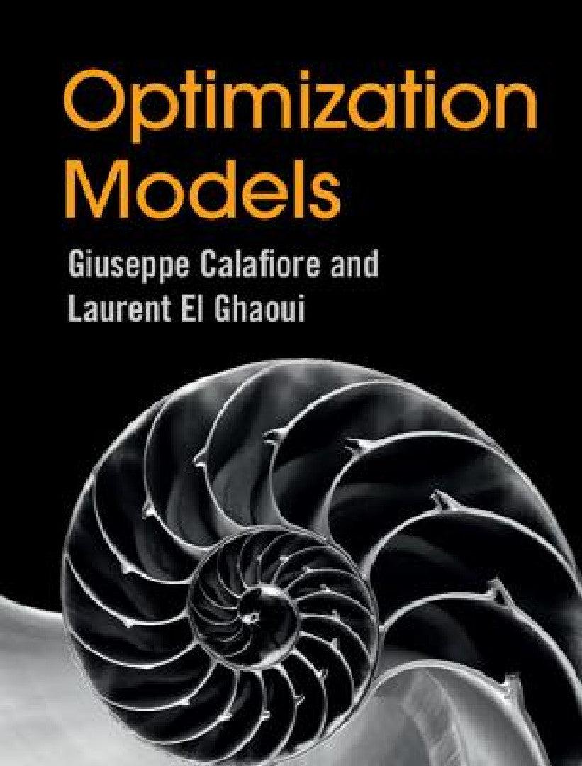 Optimization Models (English, Giuseppe C. Calafiore | Laurent El Ghaoui)
