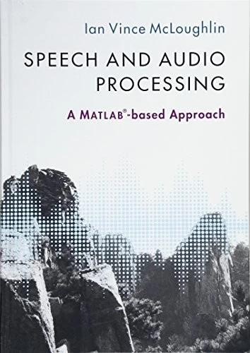 Speech and Audio Processing (English, Ian Vince McLoughlin)