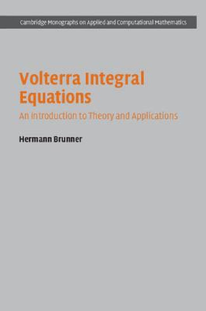 Volterra Integral Equations (English, Hermann Brunner)