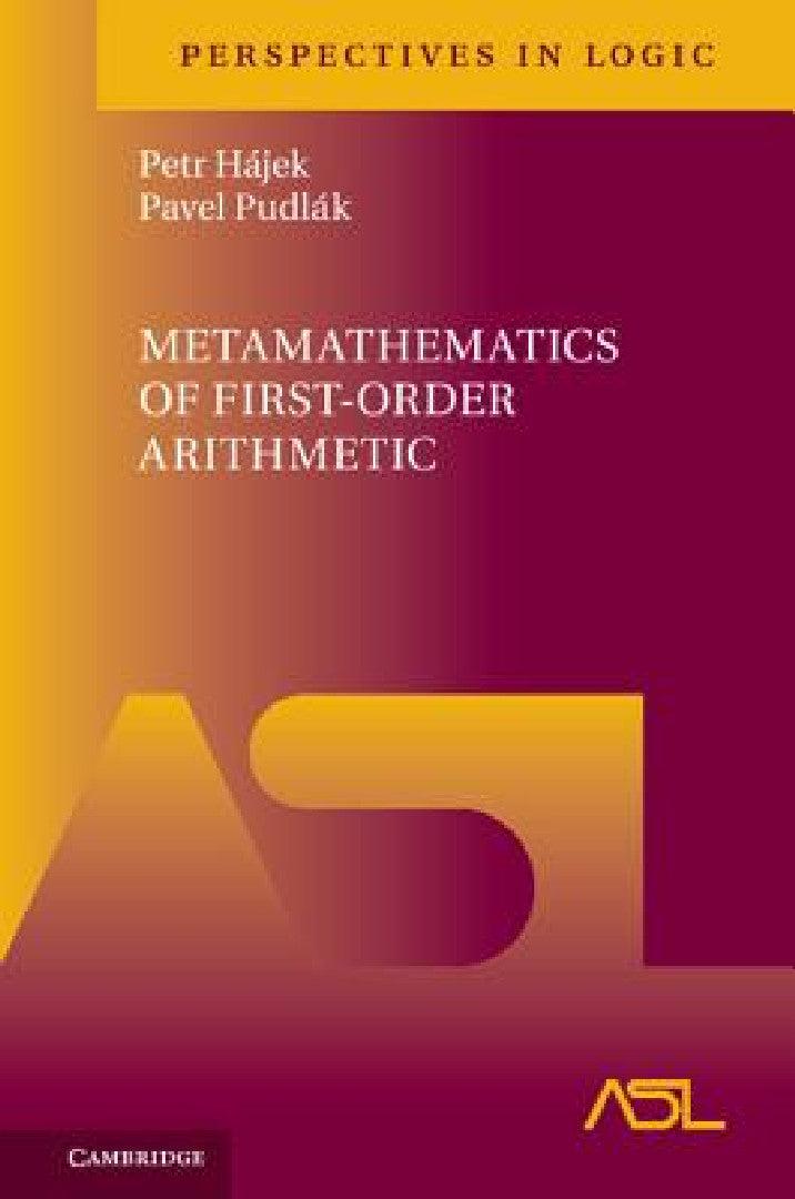 Metamathematics of First-Order Arithmetic (English, Petr Hájek | Pavel Pudlák)