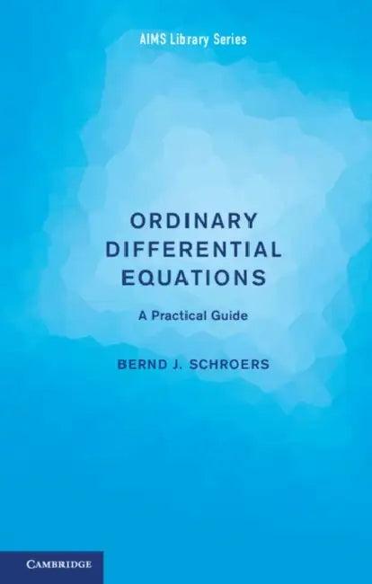 Ordinary Differential Equations (English, Bernd J. Schroers)