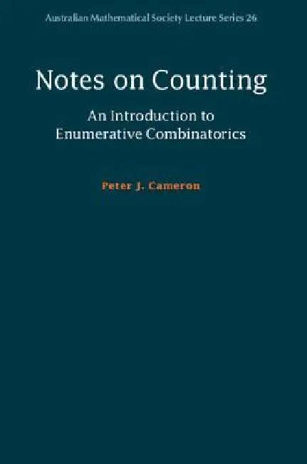 Notes on Counting (English, Peter J. Cameron)