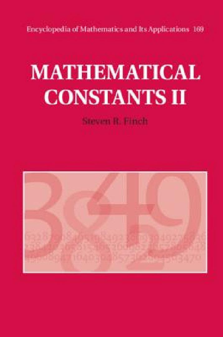 Mathematical Constants II (English, Steven R. Finch)
