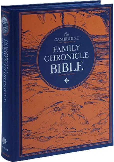 Cambridge KJV Family Chronicle Bible, Blue Hb Cloth Over Boards (English)
