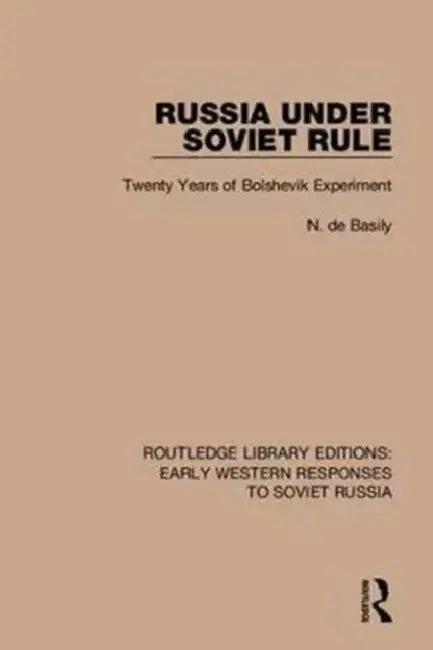 Early Western Responses to Soviet Russia (English)