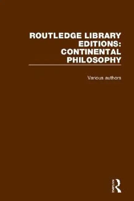 Continental Philosophy (English)