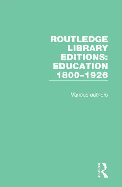 Education 1800 1926 (English)