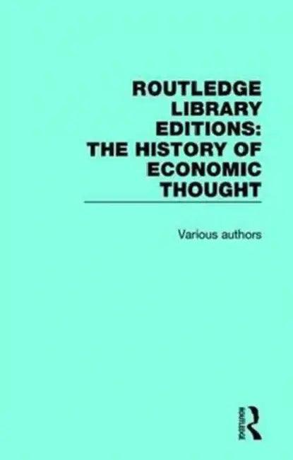 The History of Economic Thought (English)