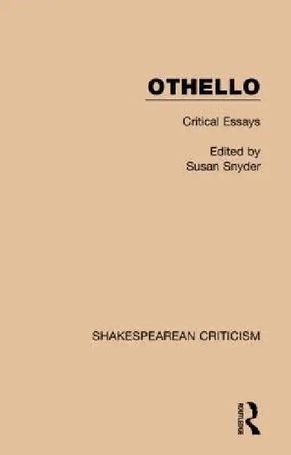 Othello (English, Susan Snyder)