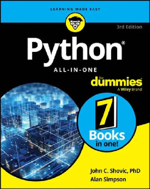 Python All-In-One for Dummies (English, John C. Shovic)