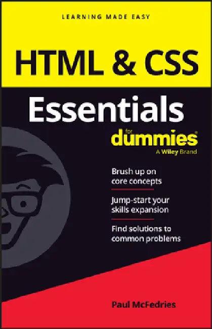 HTML & CSS Essentials for Dummies (English, Paul McFedries)