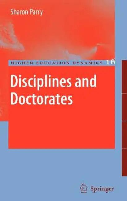 Disciplines and Doctorates (English, Sharon Parry)
