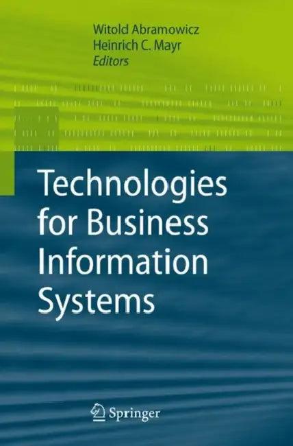 Technologies for Business Information Systems (English, Witold Abramowicz | Heinrich C. Mayr)