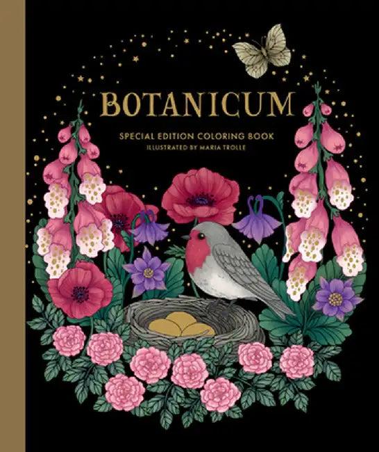 Botanicum Coloring Book (English, Maria Trolle)