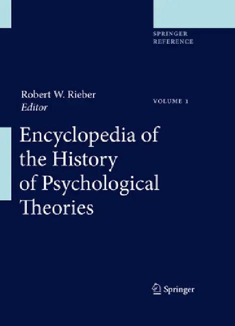 Encyclopedia of the History of Psychological Theories (English, Robert W. Rieber)