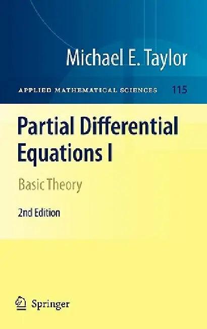 Partial Differential Equations I (English, Michael E. Taylor)