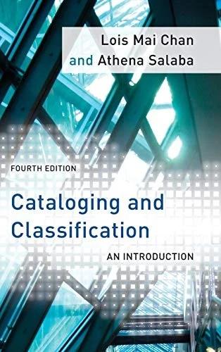 Cataloging and Classification (English, Lois Mai Chan | Athena Salaba)