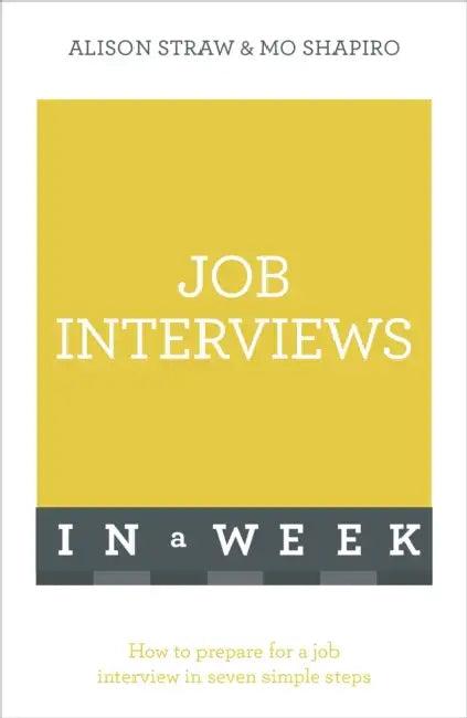 Job Interviews in a Week (English, Alison Straw)