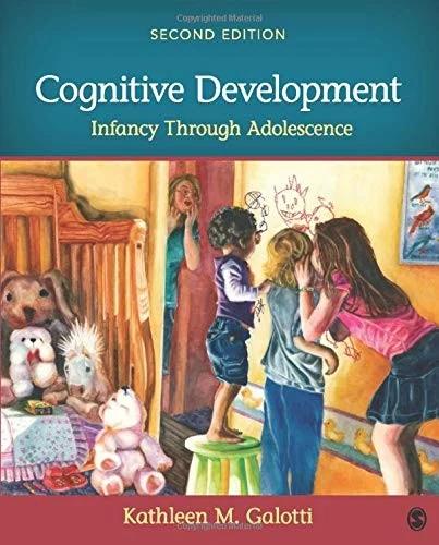 Cognitive Development (English, Kathleen M. Galotti)