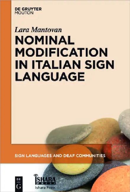 Nominal Modification in Italian Sign Language (English, Lara Mantovan)