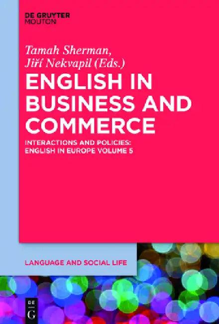 English in Business and Commerce (English, Tamah Sherman | Jiri Nekvapil)
