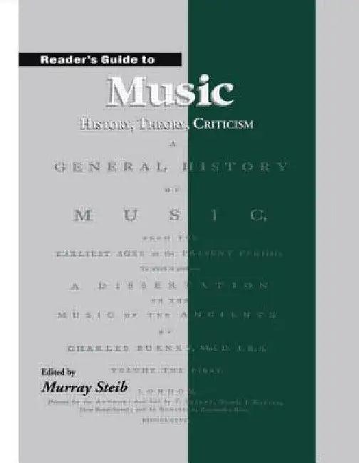 Reader's Guide to Music (English, Murray Steib)