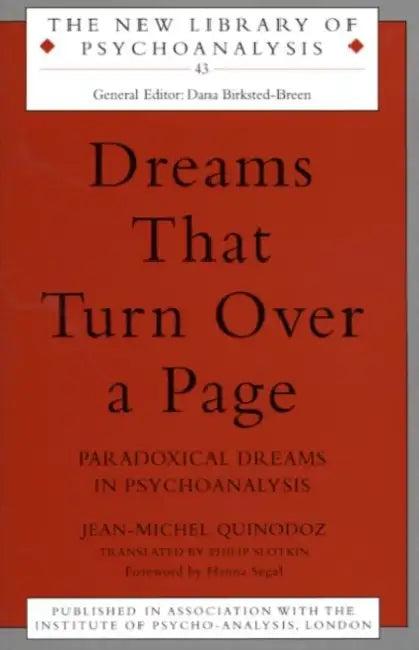 Dreams That Turn Over a Page (English, Jean-Michel Quinodoz)