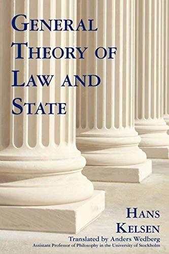 General Theory of Law and State (English, Hans Kelsen)