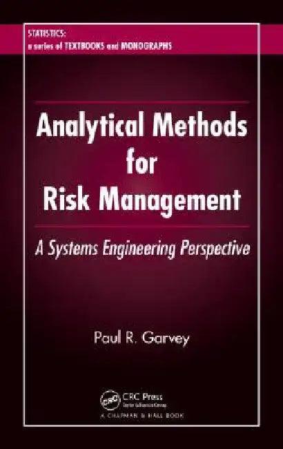 Analytical Methods for Risk Management (English, Paul R. Garvey)