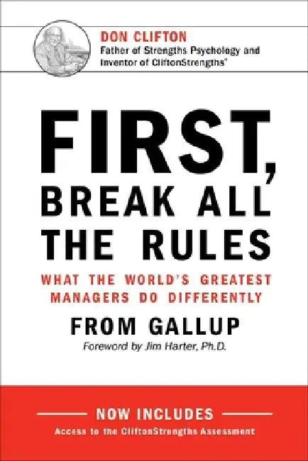 First, Break All the Rules (English, Gallup)