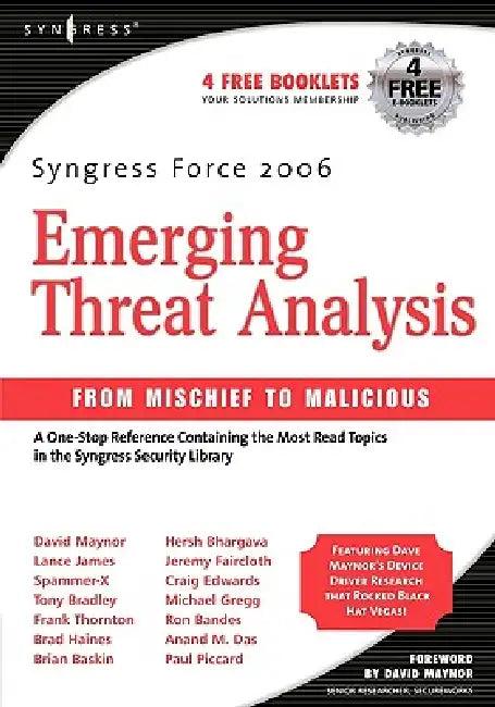 Syngress Force Emerging Threat Analysis (English, Graham)