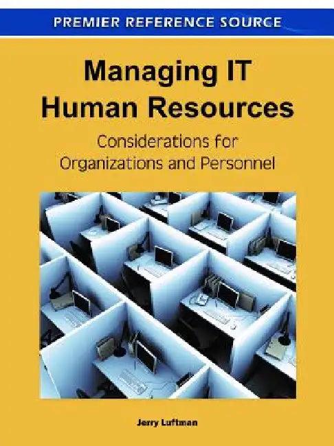 Managing IT Human Resources (English, Jerry Luftman)