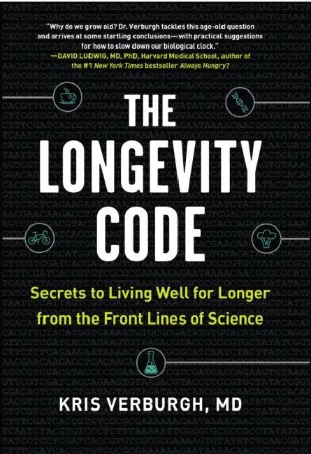 The Longevity Code (English, Kris Verburgh)