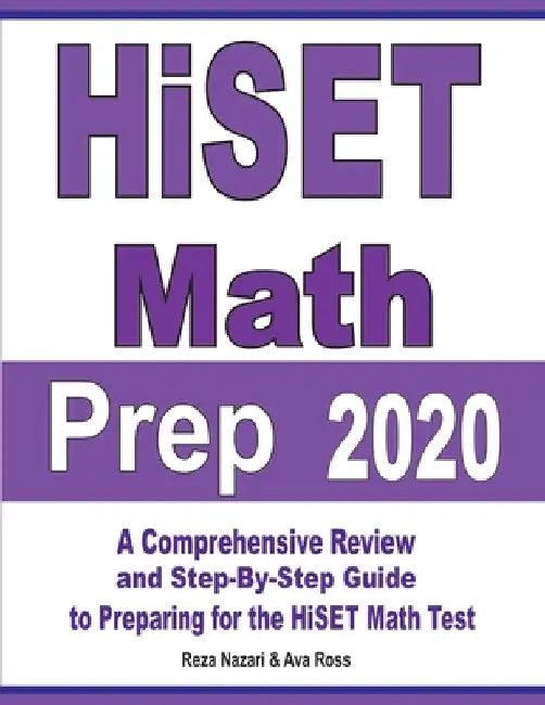HiSET Math Prep 2020 (English, Reza Nazari | Ava Ross)