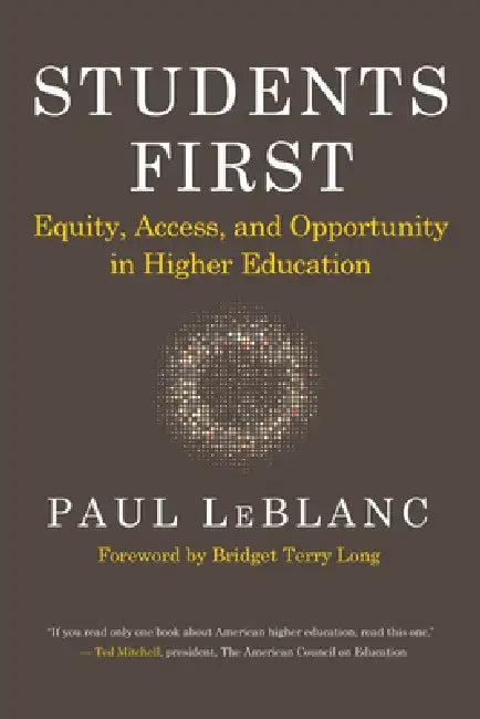 Students First (English, Paul LeBlanc)