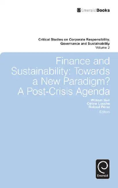 Finance and Sustainability (English, Celine Louche | Roland Pérez | William Sun)